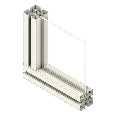 63-200-100 MODULAR SOLUTIONS POLYCARBONATE PANEL<br>1/4" X 25.433" X 27.4409", CLEAR